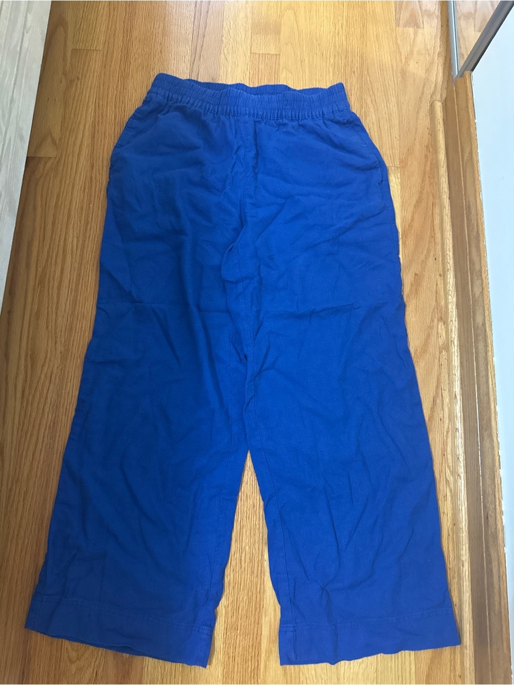 Old navy Blue Wide-Leg Pants sz M NWOT